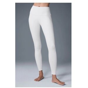 ALO YOGA High-Waist Airbrush Leggings White Size Medium
